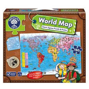 Orchard Toys World Map Puzzle & Poster